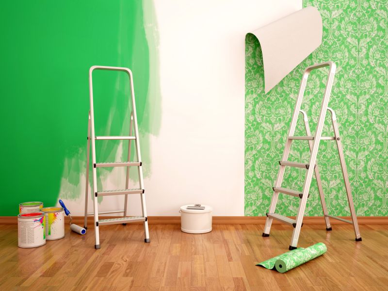 Kitchen Wallpaper Installation in Roswell, GA