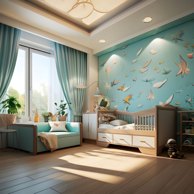 Nursery Wallpaper Installation in Roswell, GA